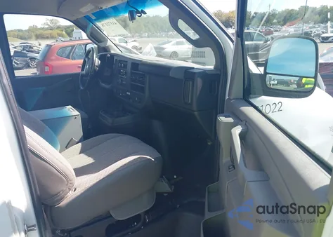 2018 Chevrolet Express 2500 Work Van from USA, damaged, VIN 1GCWGAFP9J1333504